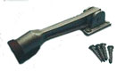 door stop cast metal